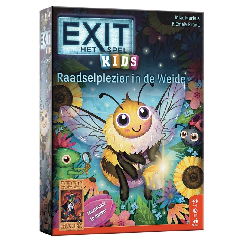 EXIT - Kids Raadselplezier in de weide - Breinbreker
