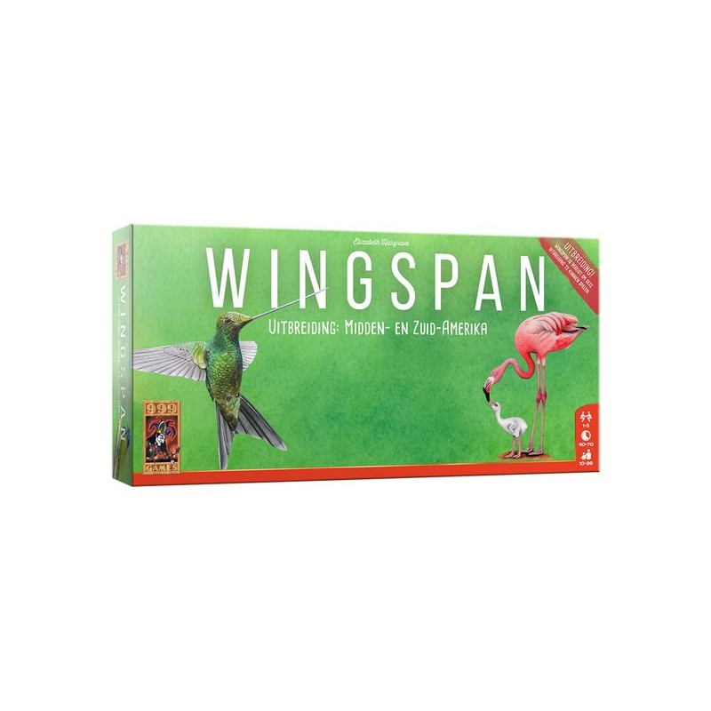 Wingspan uitbreiding Midden en Zuid Amerika