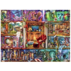 Ravensburger puzzel De grote bibliotheek - Legpuzzel - 1500 stukjes