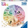Ravensburger Round puzzle Circle of colors Animals
