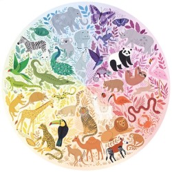 Ravensburger Round puzzle Circle of colors Animals