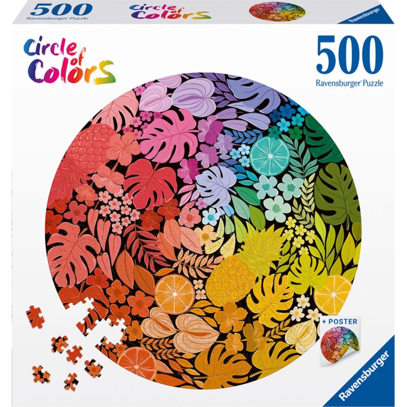 Circle of Colors Tropical - Legpuzzel - 500 stukjes