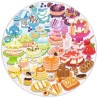 Circle of colors Desserts pastries - Legpuzzel - 500