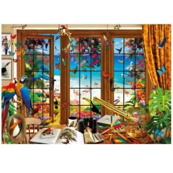 Educa puzzel vogelaars raam 1500 stukjes