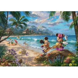 Mickey en Minnie in Hawai