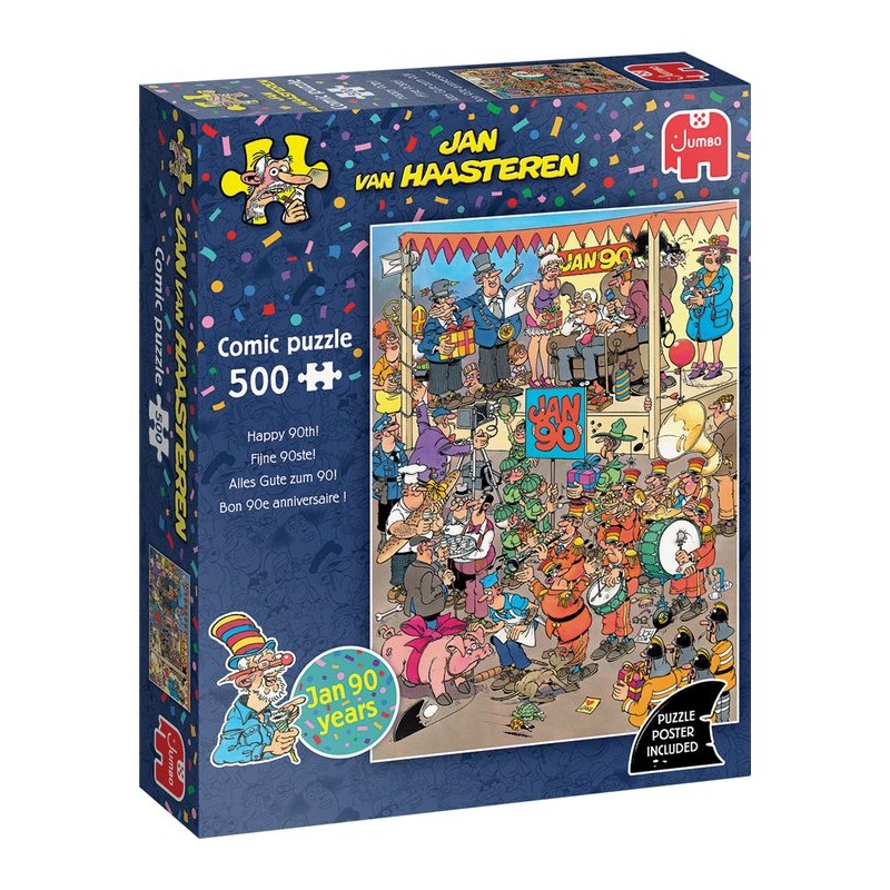 Jvh 500 stukjes: Fijne 90ste!