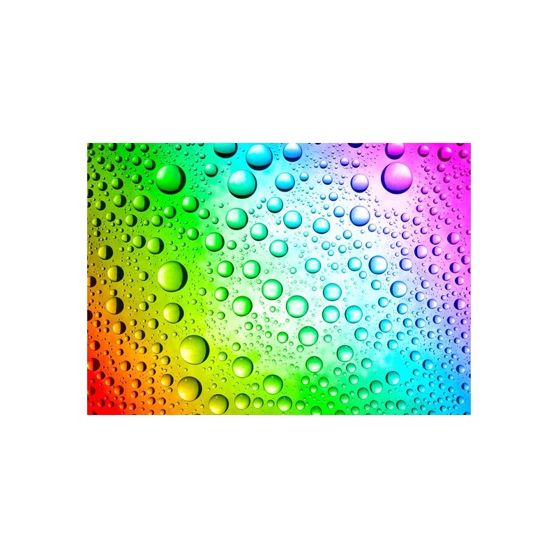 regendruppel regenboog