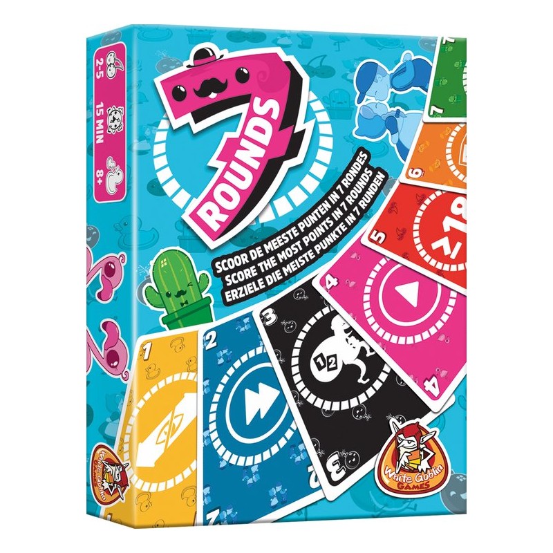 White Goblin Games - 7 Rounds - Kaartspel