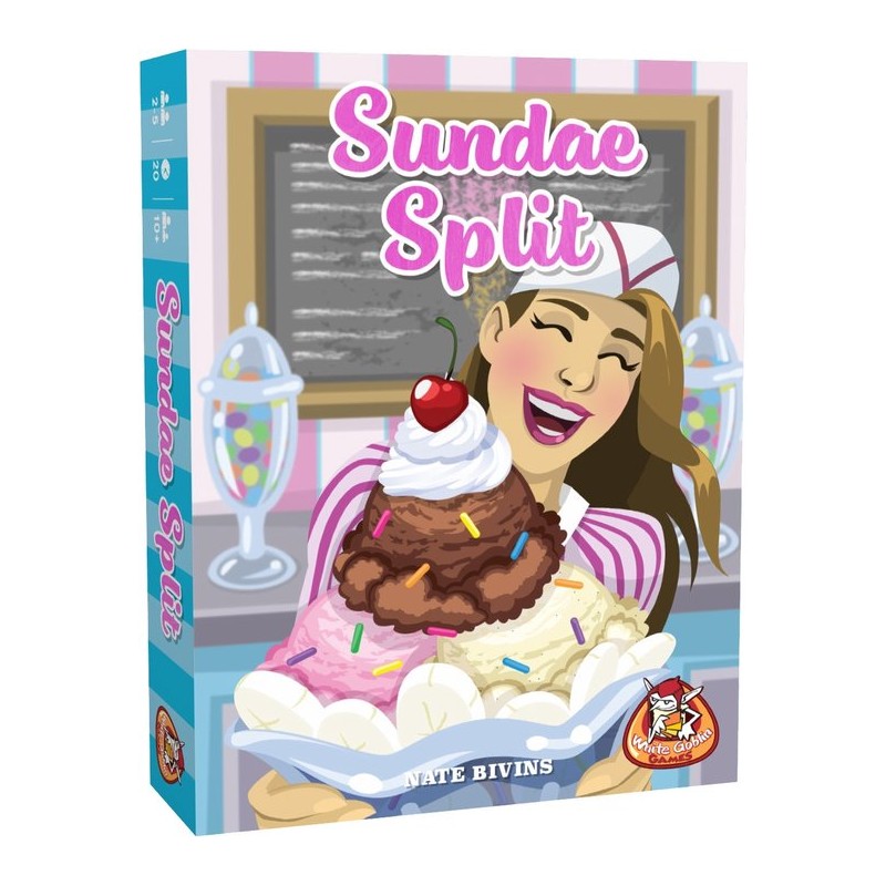 White Goblin Games Sundae Split - Kaartspel voor de beste ijsjes