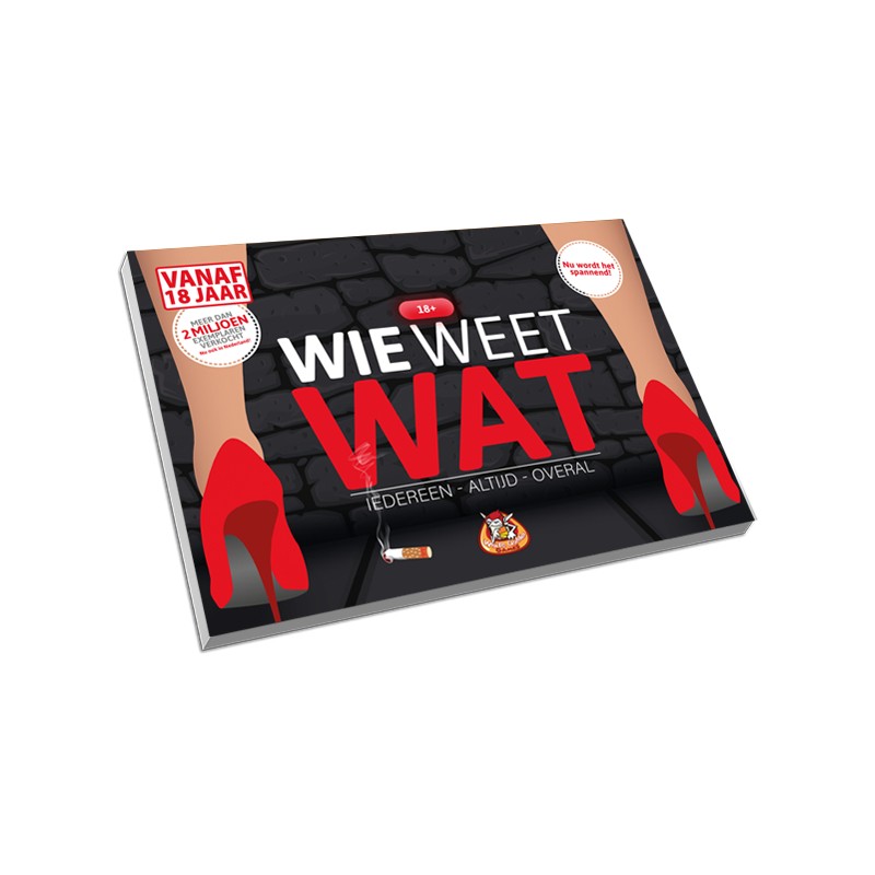 White Goblin Games Wie Weet Wat - 18+ editie voor volwassenen