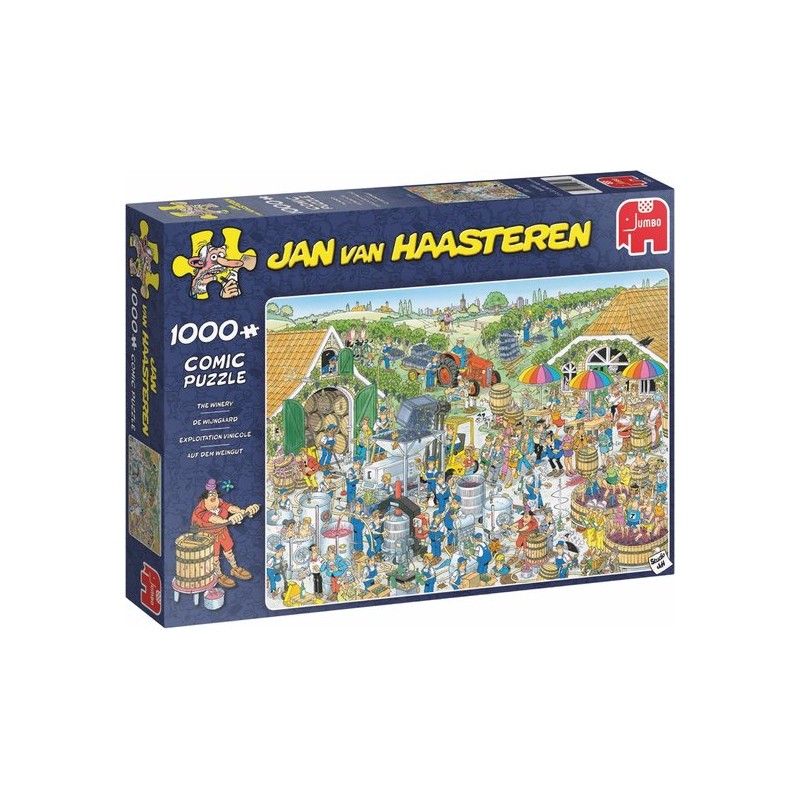 Jan van Haasteren - De Wijngaard - 1000 stukjes puzzel