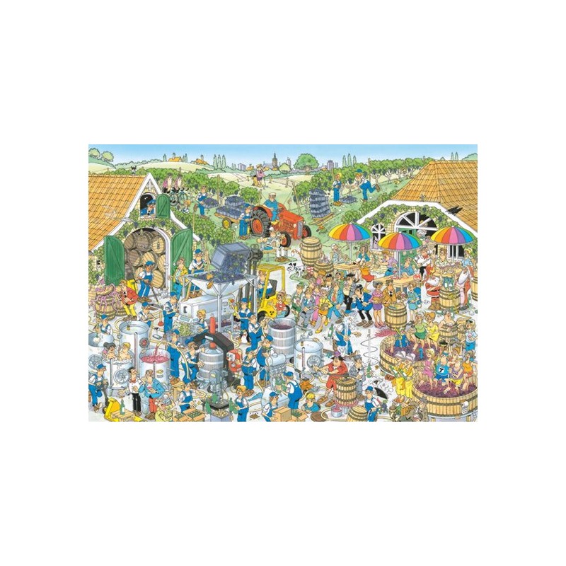 Jan van Haasteren - De Wijngaard - 1000 stukjes puzzel