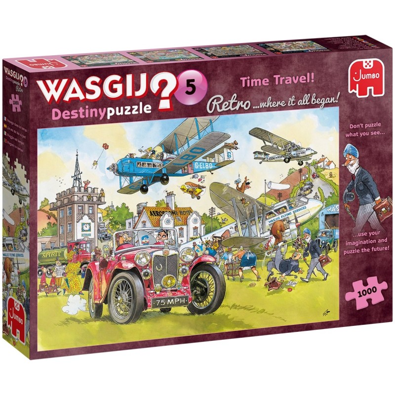 Wasgij Retro Destiny 5 Tijdreizen! puzzel - 1000 stukjes