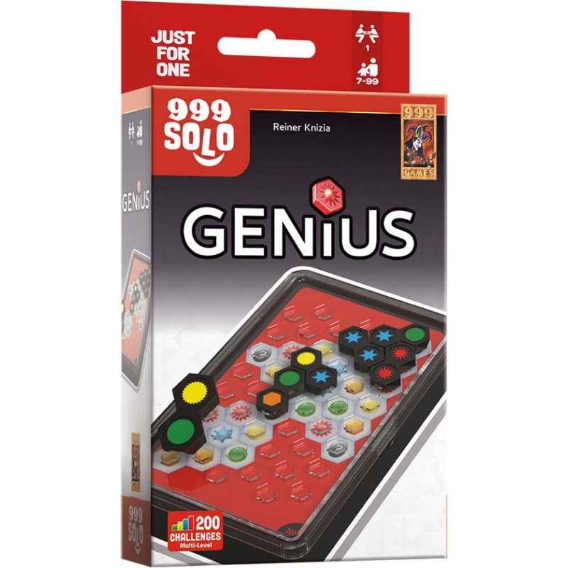 999 Games - Genius - Solo spel - Breinbreker