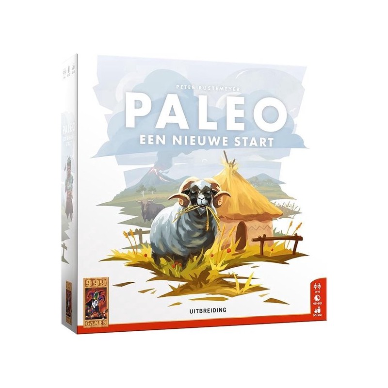 999 Games - Paleo Uitbreiding: Een nieuwe start - Bordspel - Uitbreiding
