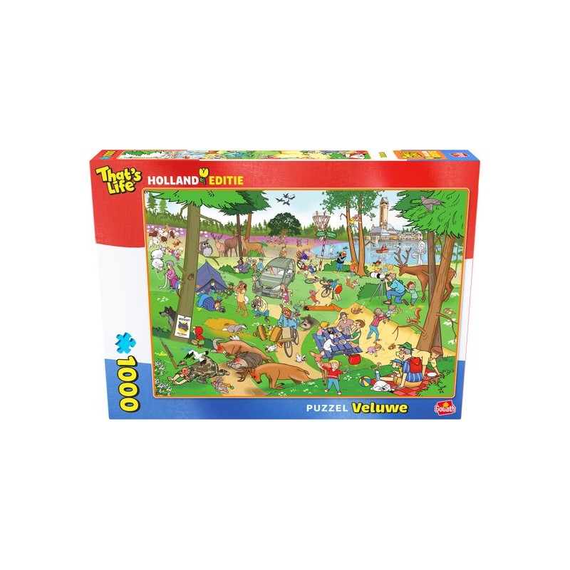 Goliath That's Life Hollandse Editie: De Veluwe - 1000 Puzzelstukjes