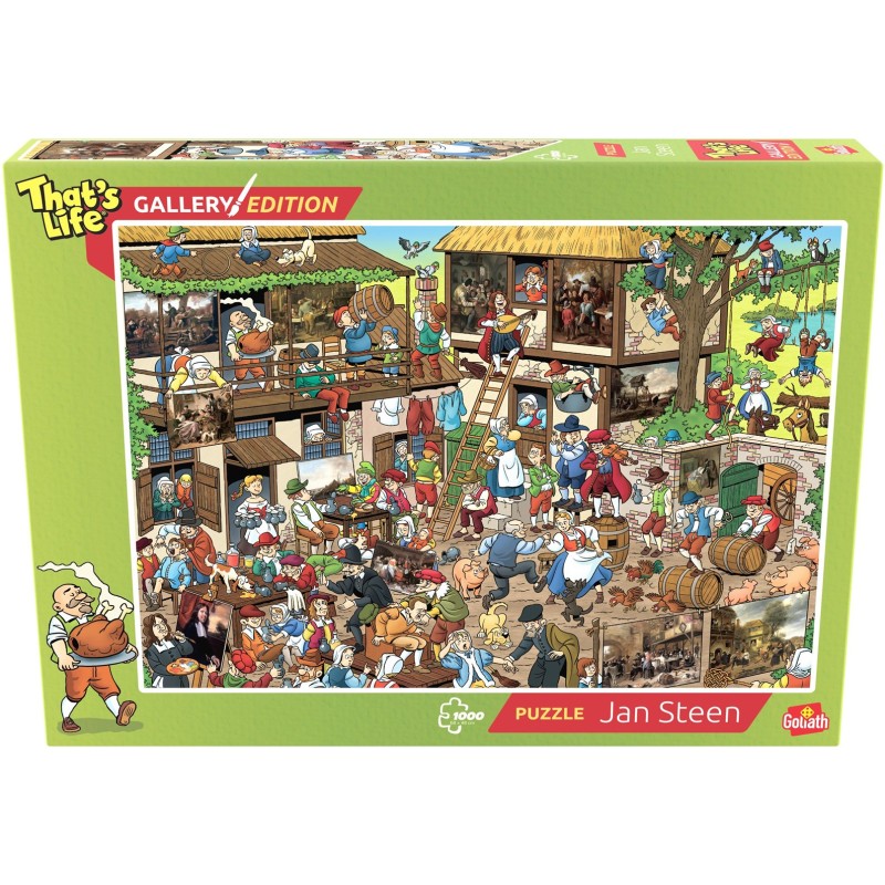 Goliath legpuzzel kunst Jan Steen - 1000 stukjes