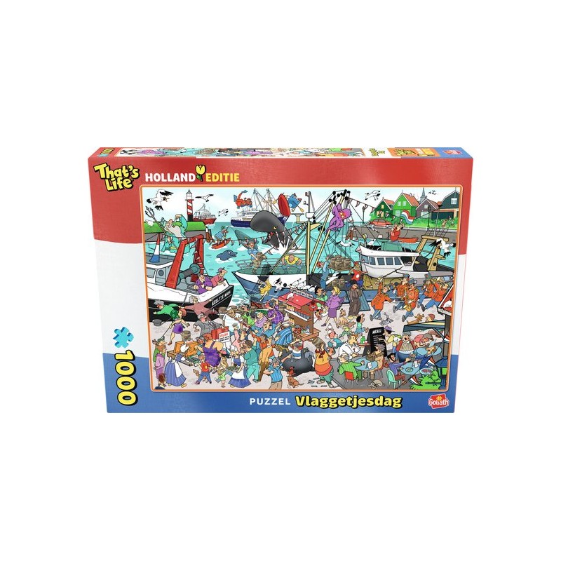 Goliath That's Life Hollandse Editie Vlaggetjesdag - 1000 Puzzelstukjes