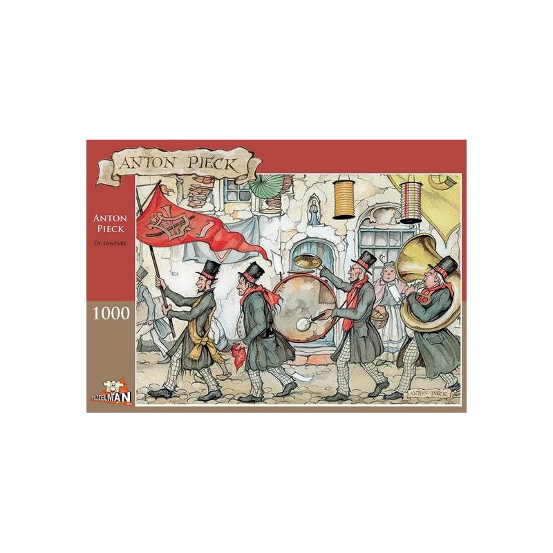 Anton Pieck De Fanfare Puzzel 1000 Stukjes