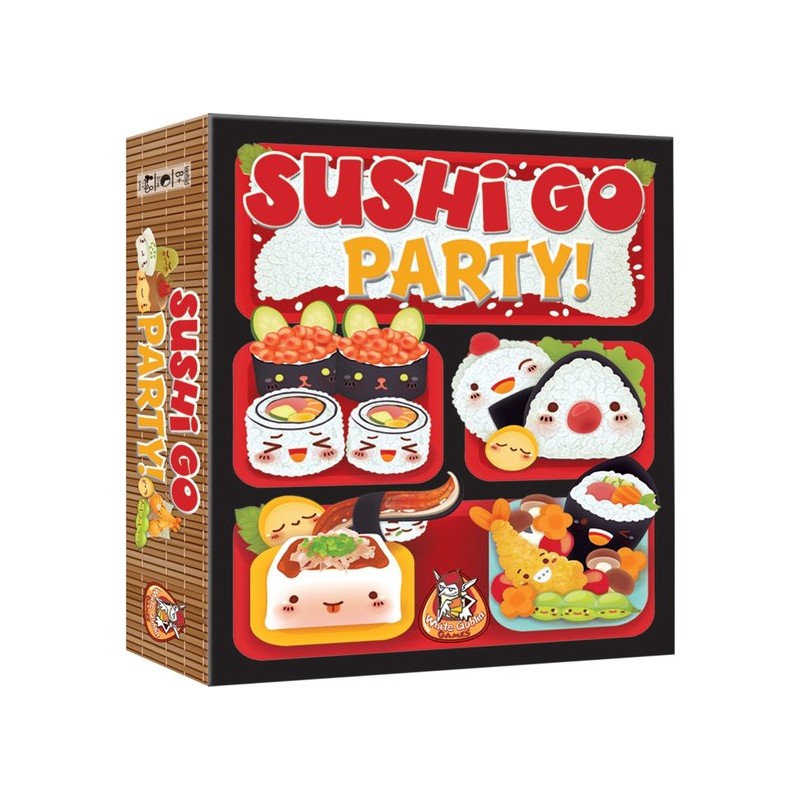 White Goblin Games Sushi Go Party - Uitgebreid spel voor de hele familie