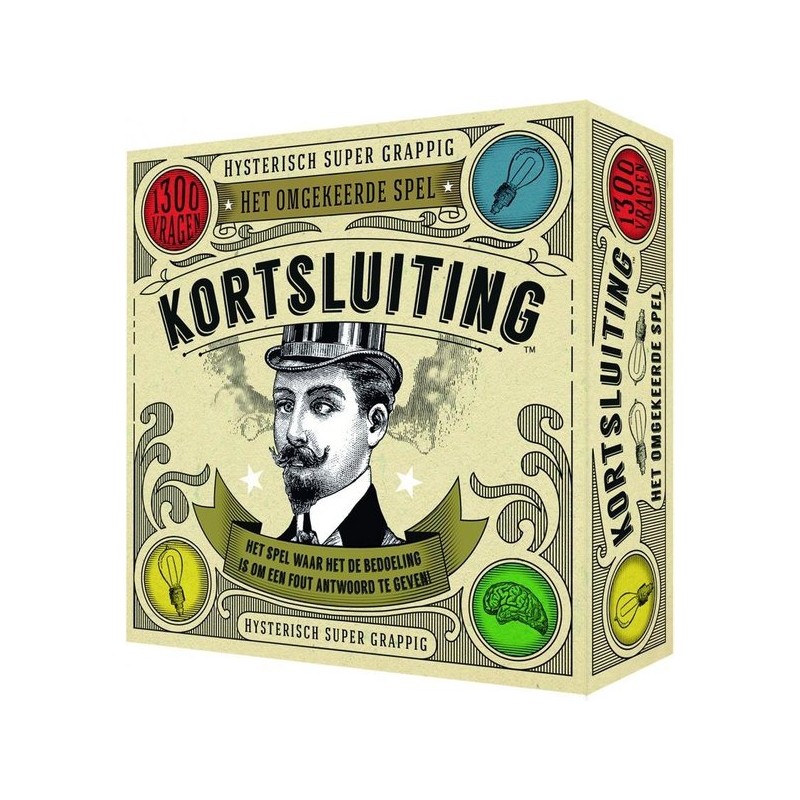 Kortsluiting spel - Gezelschapsspel met 1300+ vragen
