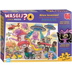 Wasgij Junior 4 - Invasie van buitenaardse wezens! (240 stukjes)