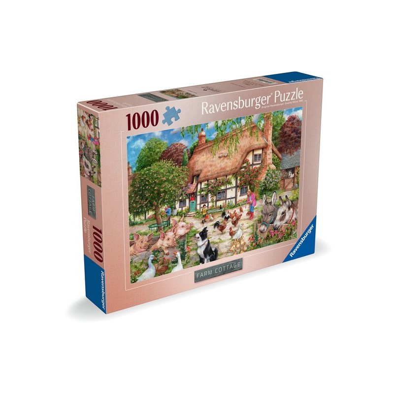 Ravensburger puzzel Farm Cottage - Legpuzzel - 1000 stukjes