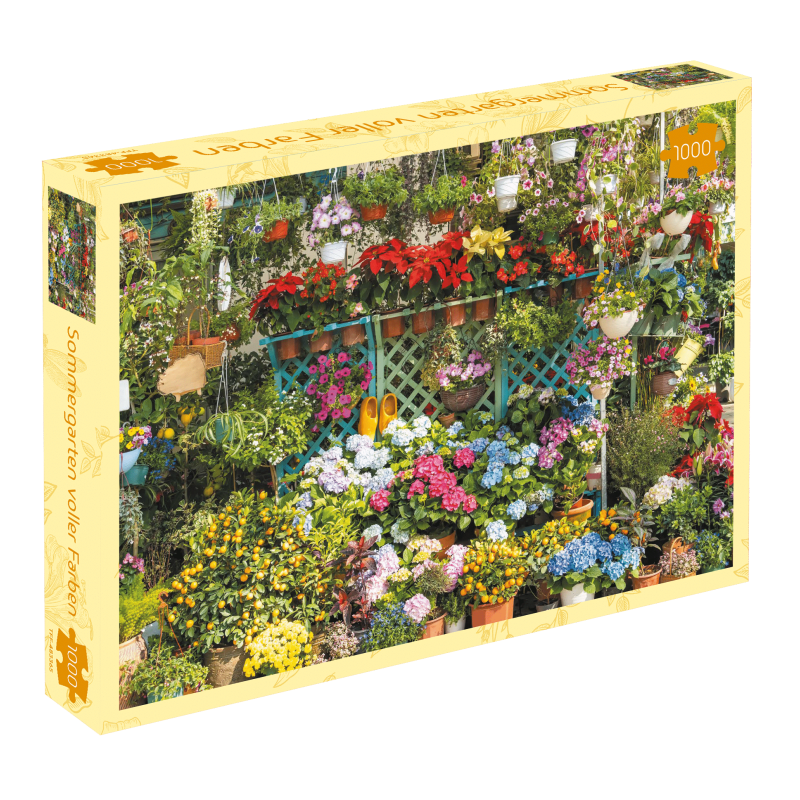 Zomertuin vol kleuren