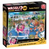 Wasgij Original 49 - Paniek op de padelbaan! - 1000 stukjes