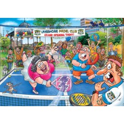 Wasgij Original 49 - Paniek op de padelbaan! - 1000 stukjes
