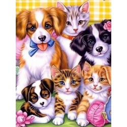Diamond painting 30x40 cm:...