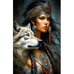 Diamond painting 30x40 cm:...