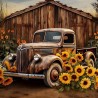 Diamond painting 30x40 cm: Oldtimer