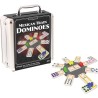 Mexican train dominoes: in tinnen koffer