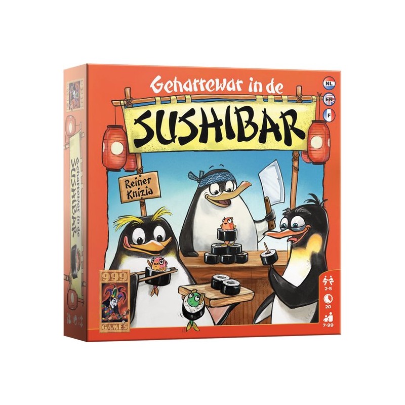 Geharrewar in de Sushibar