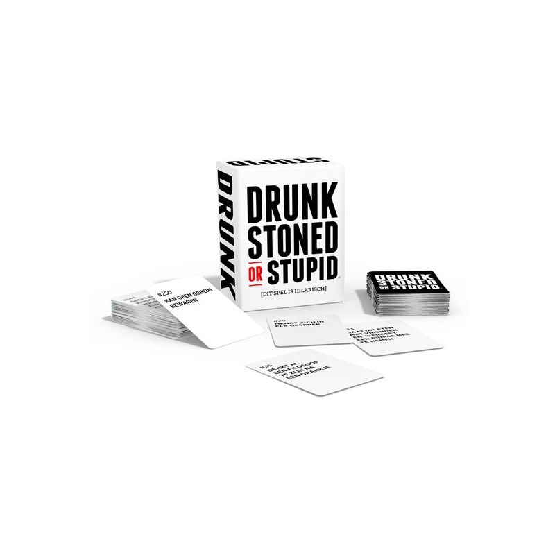 Drunk, Stoned or Stupid - Nederlandstalig Kaartspel
