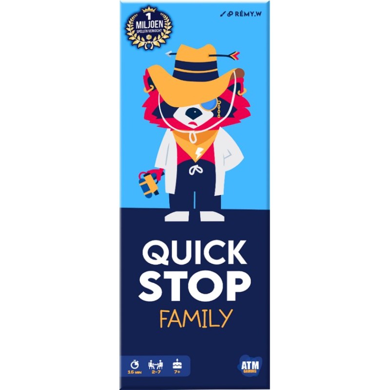 Quick stop Family -– Kaartspel voor gezin & kinderen