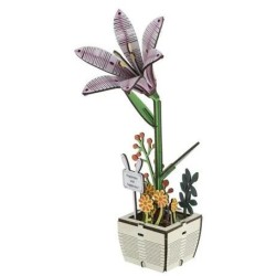 Wooden 3D Puzzle Flower