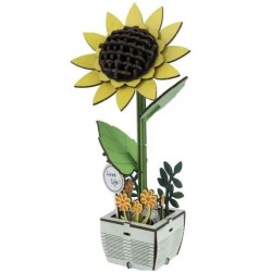Wooden 3D Puzzle Flower
