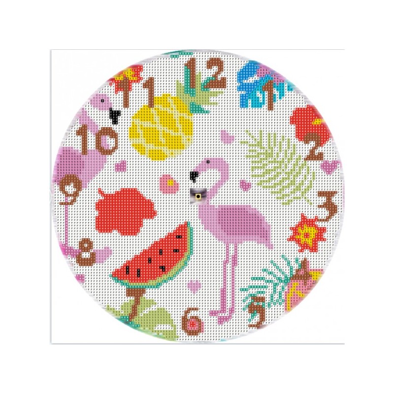 Diamond Painting Klok - Full Set - 30x30cm
