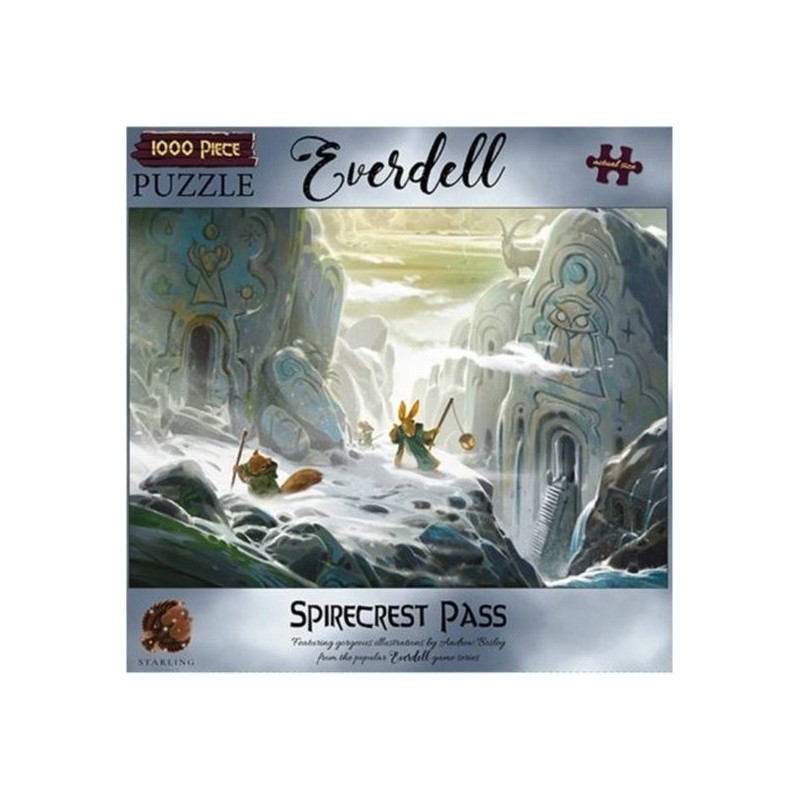 Everdell spirecrest Pass  puzzel 1000 stukjes