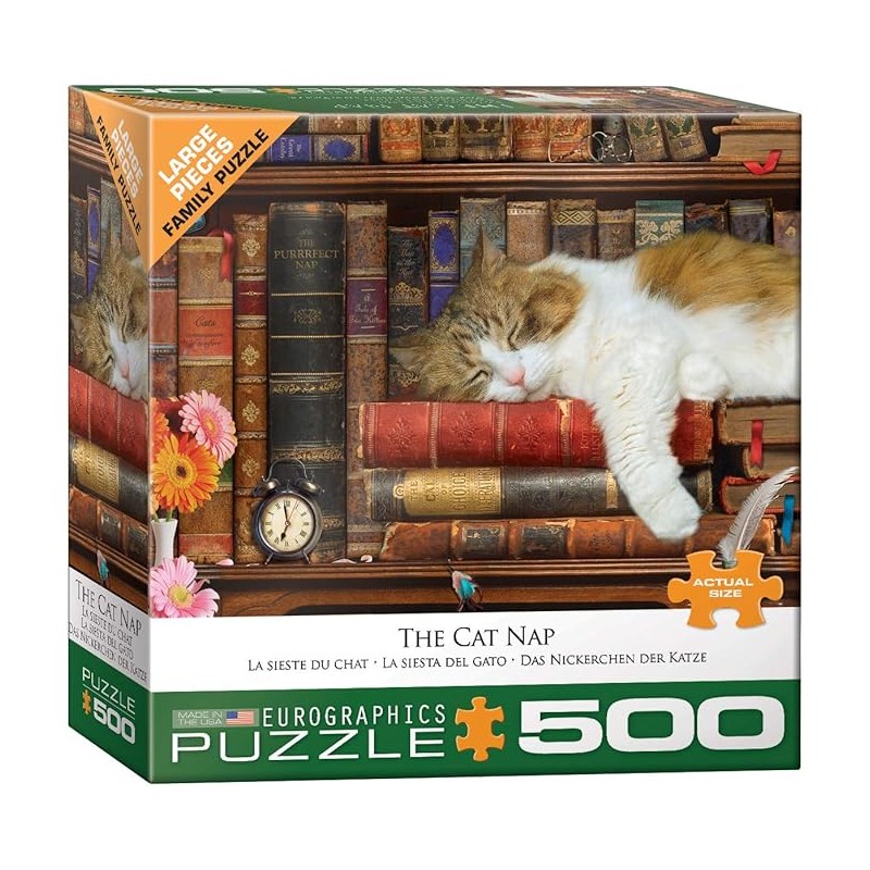 Puzzle The Cat Nap xl stukjes