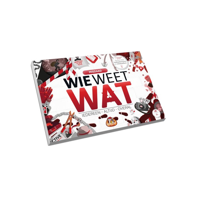 Wie Weet Wat: Misdaad - Partyspel - 2 tot 10 spelers