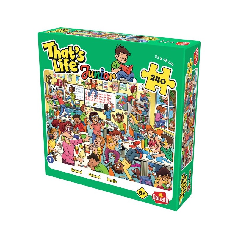 That's Life Junior  Nummer 1   School Puzzel 240 stukjes