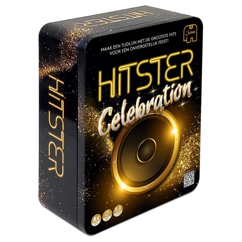 Jumbo - Hitster - Celebration - Actiespel met muziek - Vanaf 16 jaar - Muziekspel - Luxe editie
