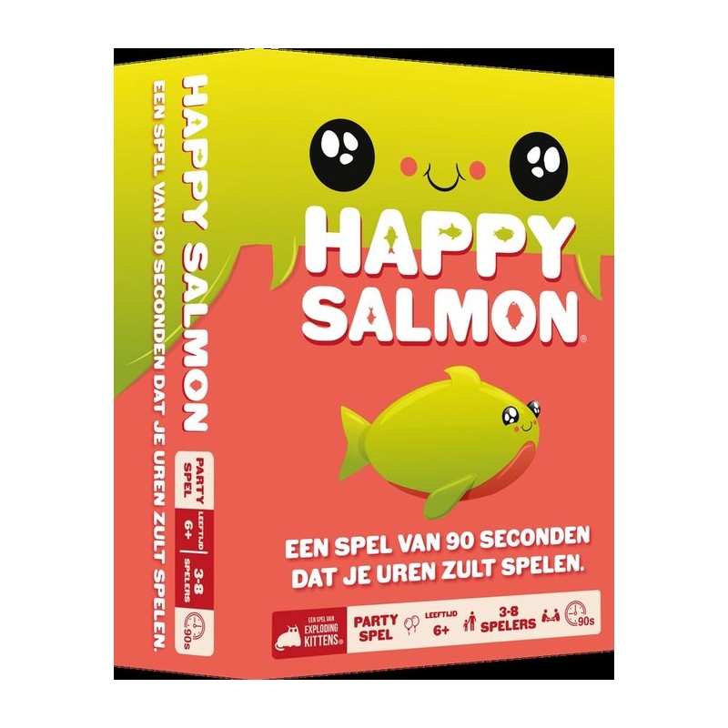 Happy Salmon - Nederlandstalig Kaartspel