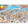 Jan van Haasteren - Op het strand - 1500 stukjes puzzel