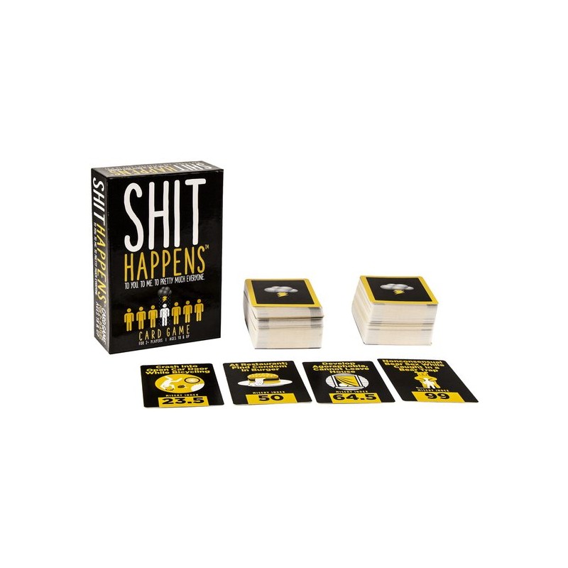 Shit Happens 18+ - Engelstalig Kaartspel - Partyspel