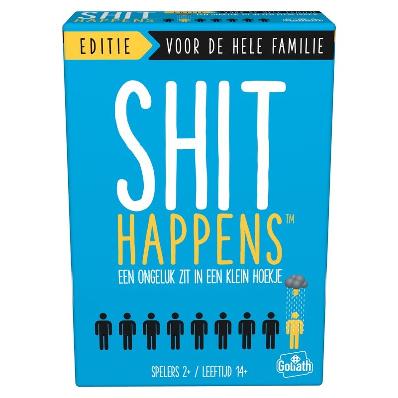 Shit Happens: Familie Editie 14+ - Nederlandstalig Kaartspel