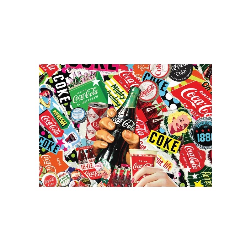 Schmidt legpuzzel Coca Cola it is! - 1000 stukjes puzzel plezier